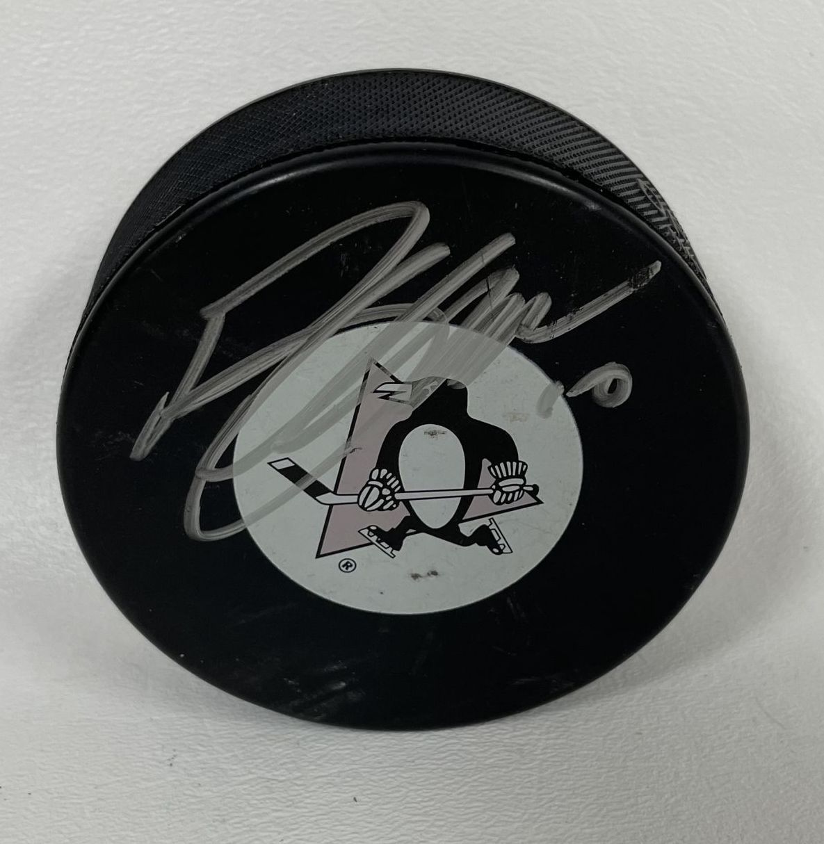 Primary image for Brenden Morrow Signed Autographed Pittsburgh Penguins Hockey Puck