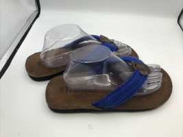 Hollister Mens Slide Size 10 Brown Blue - £12.52 GBP