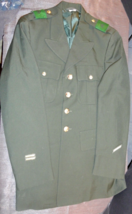 Derossi &amp; Son Serge AG-489 Class A Dress Green Army Uniform Jacket Coat 37L - £32.36 GBP