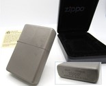 Solid Titanium Zippo 2001 Fired with Box Rare - £975.05 GBP
