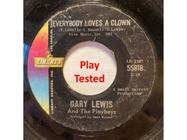 Gary Lewis Playboys Everybody Loves Clown VG Liberty 55818 Record 45 PET RESCUE - £3.56 GBP