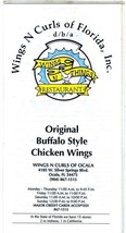 Wings N Things Restaurant Menu Ocala Florida Legend of Buffalo Wings - £14.00 GBP