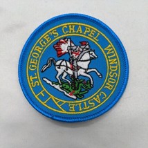 St Georges Chapel Windsor Castle Iron On Patch 3&quot; - £37.57 GBP