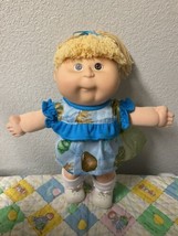 Vintage Cabbage Patch Kid Girl HASBRO FIRST EDITION Wheat Hair Brown Eye... - £121.76 GBP