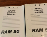 1987 Dodge RAM 50 Camion Servizio Riparazione Officina Shop Manuale Set ... - $13.98