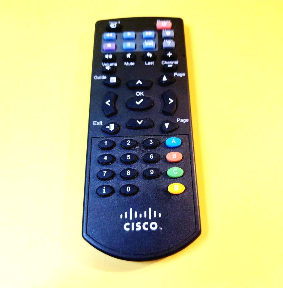 GENUINE ORIGINAL CISCO EDGE 340 SERIES REMOTE CONTROL PORTABLE WIRELESS ... - $8.80