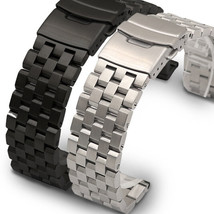 24mm Satin 316L Stainless Steel *US SHIPPING* Watch Bracelet/Watchband + Tools - £19.30 GBP
