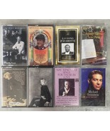 Vtg. Music cassette tape Assorted Artists Lot 8 mixed Genre Streisand, B... - $14.99