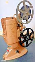 Art Deco 1940s Ampro A8 Precision 8mmProjector  w/ Power Cord Film Works... - $88.19