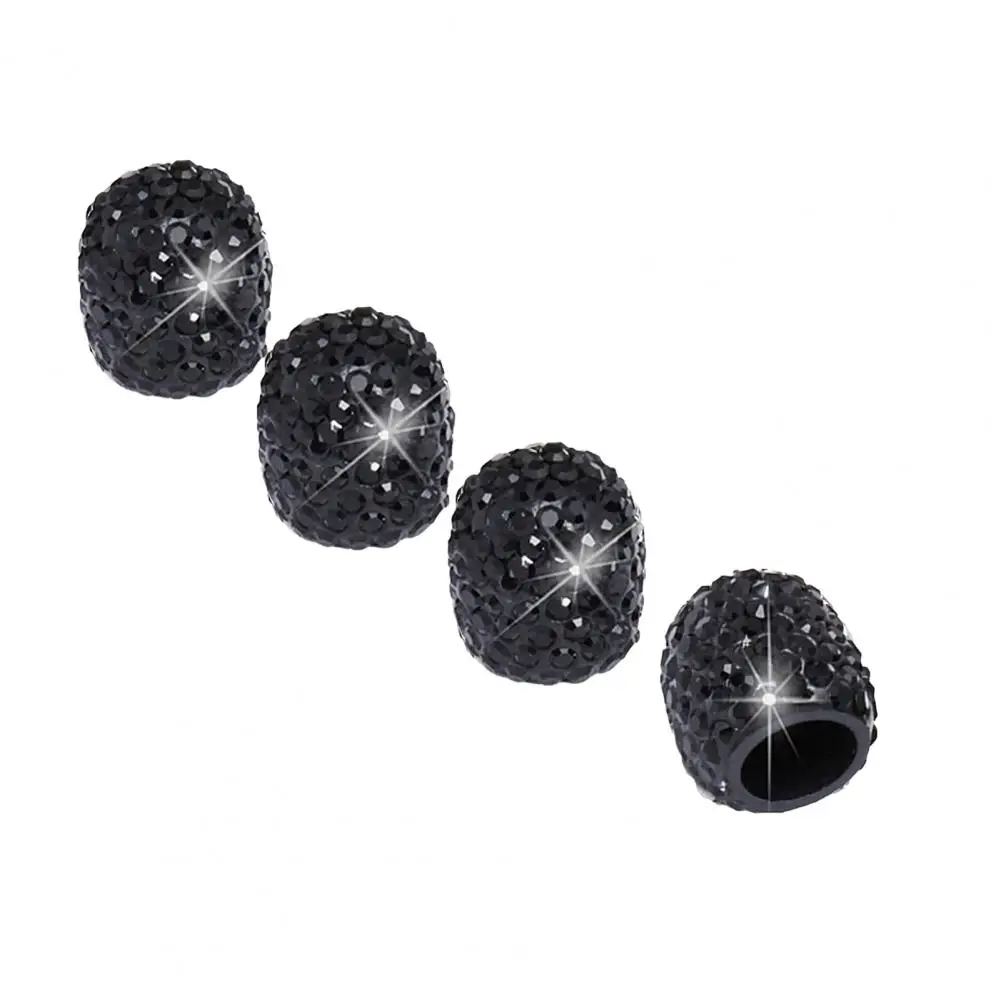 Installation of Tire Valve Eye-catching Rhinestone  Valve Accessories Sp... - £40.76 GBP