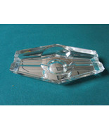 FINE CRYSTAL ASHTRAY 7 X 4&quot; MIRROR INSIDE  - £27.13 GBP