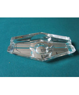 FINE CRYSTAL ASHTRAY 7 X 4&quot; MIRROR INSIDE  - $40.72 CAD