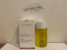 Clarins Relax Body Treatment Oil 3.4 oz NIB Factory Sealed Bottle - £21.64 GBP