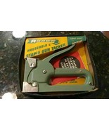 Old Vtg Arrow JT-21 Household Staple Gun Tacker With Original Box and In... - £12.30 GBP