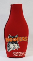 NEW Hooters Bottle Koozie SHENANDOAH CONROE, TX ~  Red ~ New! - £7.89 GBP