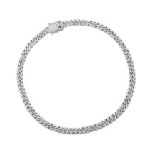 Cuban Link Chain for Women Diamond Miami Cuban 8mm - £43.13 GBP