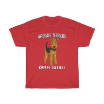 Airedale Terrier Unisex Heavy Cotton Tee - £10.37 GBP+