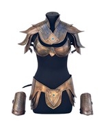 Queen of the Elven&quot; Polished Steel Medieval Lady Armor Suit- Female Armo... - $5,498.54 MXN