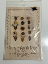 Folk Art From The Heart Pattern by Susan Fouts - $5.93