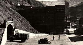 Utah Bingham Hotel Copperfield Canyon Tunnel Street View Postcard RPPC U... - £10.14 GBP