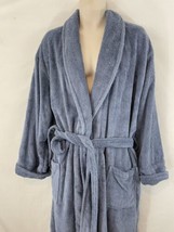 Lands End Mens XL 46-48 Turkish Cotton Terry Cloth Bath Robe - $48.51
