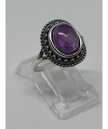 Amethyst Light Purple Ring 925 Sterling Silver Size-6 / FREE SHIPPING - $538.46 MXN