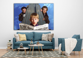 Home Alone Canvas Poster, Wall Art, Wall Decor, Home Decor, Movie Poster Gift - £52.77 GBP