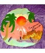 Hand painted artistic vintage magnet from the Cayman Islands - $313.98 MXN