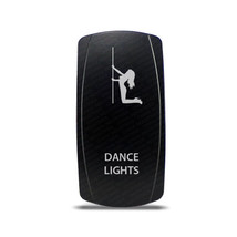 CH4x4 Rocker Switch Dance Lights Symbol -  Green LED - £13.15 GBP