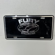 Fury Motors Chrysler Jeep Dodge Ram Stillwater Licence Plate MN Black Si... - $11.13