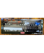 NEW-NEW RAY TRACTOR TRAILER SET.PETERBUILTS 2-TRUCKS-3 TRAILERS READ AD ... - $69.00