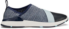 OLUKAI Women&#39;s Miki Slip Vintage Indigo/Trench Blue Slip-On Shoes Size 8.5 - $55.99