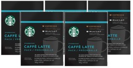 Starbucks Verismo Café Latte Pods — DISCONTINUED — 5 boxes - $44.99