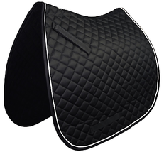 Gatsby Premium Dressage Saddle Pad - Classic Elegance in Quality Cotton - £42.02 GBP