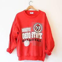 Vintage The Ohio State University OSU Buckeyes Basketball Sweatshirt XL - £37.21 GBP
