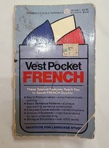 Vest Pocket France Institute For Language Study French Dictionary Owl Book Sc Pb - £5.34 GBP