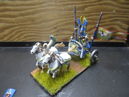 HIGH ELVES BATTLE CHARIOT WARHAMMER MIGHTY TIRANOC 4TH ED - £113.58 GBP
