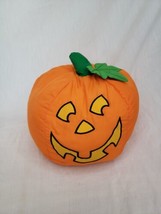 Vintage Halloween Hallmark Pumpkin Patch Jack-O-Lantern 8 inch Stuffed Polyester - £15.78 GBP