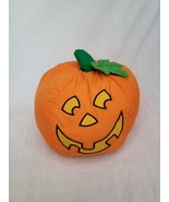 Vintage Halloween Hallmark Pumpkin Patch Jack-O-Lantern 8 inch Stuffed P... - £15.56 GBP