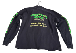 Vtg Thunder Mountain Brian Head Utah T Shirt Large  Biker Shirt Long Sleeve - $56.95