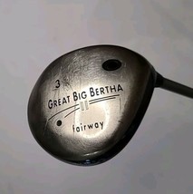 Callaway Great Big Bertha II Fairway 3 Wood Golf Club RH 43&quot; Graphite Fi... - $32.55