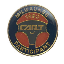 1990 Milwaukee IndyCar PPG CART Participant Racing Race Car Lapel Hat Pin - $8.95