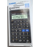 Casio fx-260 Solar II Scientific Calculator - Black (FX260SLRII) New - $202.69 MXN