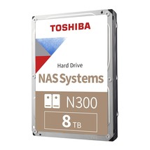 Toshiba N300 8TB NAS 3.5-Inch Internal Hard Drive - CMR SATA 6 GB/s 7200... - $320.99