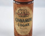 Vintage McCormick Cinnamon Sugar paper Label Jar w/ shaker lid - £27.62 GBP