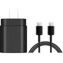 Usb C Charger For Samsung 25W Type C Charger Fast Charging Wall Charger ... - $14.99