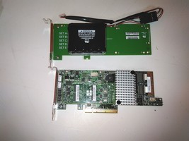 LSI MR SAS 9271-8i PCIe SAS Raid Card with Module and L3-25376-00A Battery - $55.23