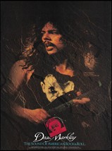 Metallica Kirk Hammett 1988 Dean Markley Guitar Strings ad 8 x 11 advertisement - $4.50