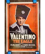 THE EAGLE (1925) Rudolph Valentino Stone Lithograph 1-Sheet Poster R-193... - £196.14 GBP