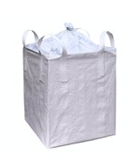 Heavy Duty FIBC Bulk Super Bag 2200LBS, 35x35x43 in, Duffle Top and Flat... - $19.97